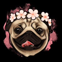 Pug Floral Urban Hoodie | Teevron