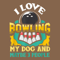 Bowling Shirt Funny Dog Lover Quote Bowler Gift T Shirt Premium Tee | Teevron