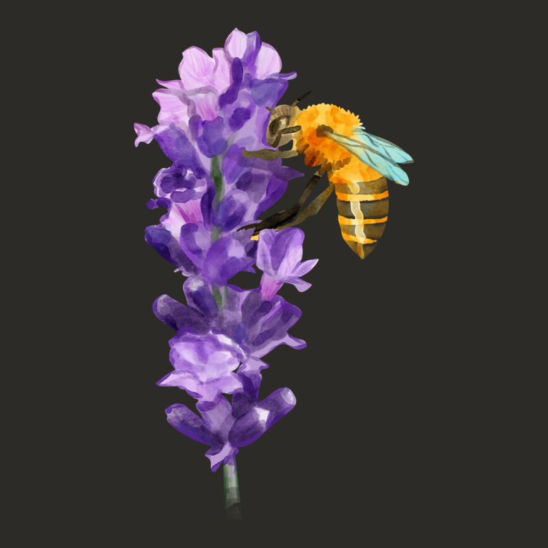 Honey Bee With Lavender Fa Element Heavy Core Tee by FaDigitalArtStudio | Teevron