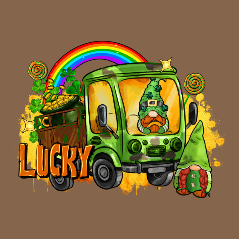 Lucky Gnomes Truck St. Patrick's Day Premium Tee by FaDigitalArtStudio | Teevron