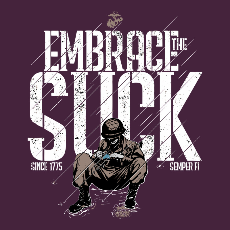 Embrace The Suck Vintage Premium Tee by linhVisuals | Teevron