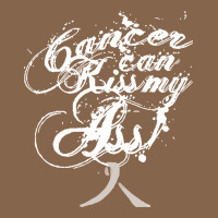 Brain Cancer T  Shirt Cancer Can Kiss My Ass! Brain ( Gray Ribbon) T Premium Tee | Teevron