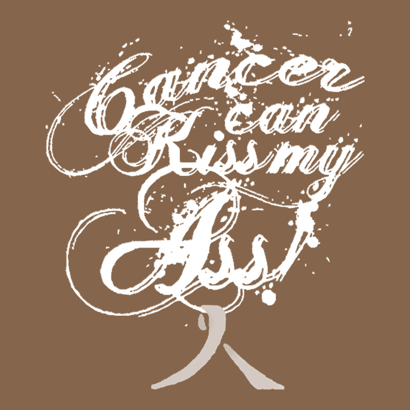 Brain Cancer T  Shirt Cancer Can Kiss My Ass! Brain ( Gray Ribbon) T Premium Tee by linhVisuals | Teevron