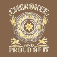 Cherokee Native American And Proud Of T Shirt Premium Tee | Teevron