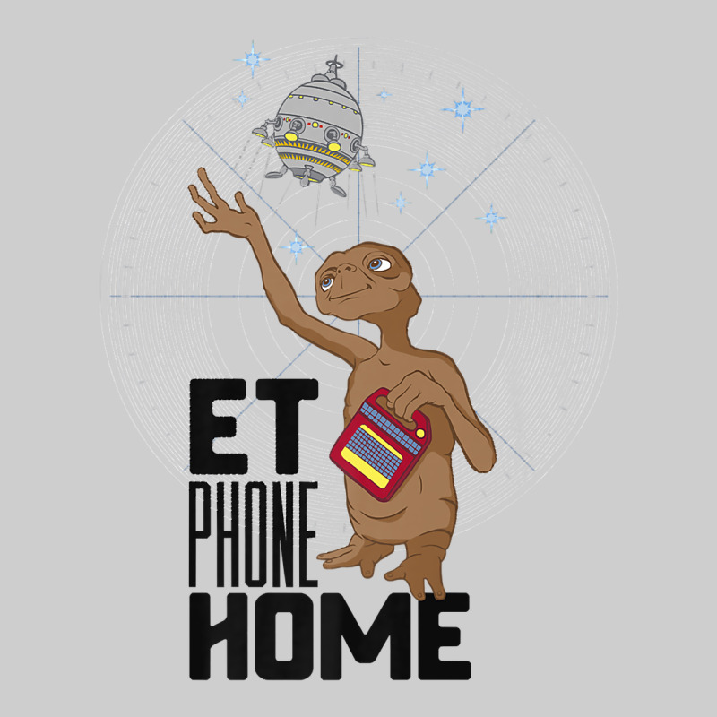 E.t. Phone Home Spaceship Flying Away Premium T Shirt Premium Tee by linhVisuals | Teevron
