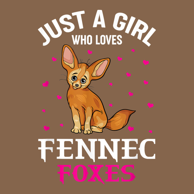 Fennec Fox Just A Girl Who Loves Fennec Foxes T Shirt Premium Tee by linhVisuals | Teevron