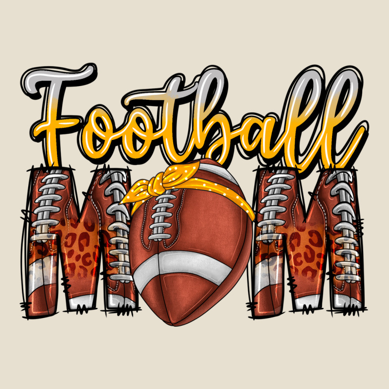 Football Mom Urban Heavy Tee by CowhideDigitalArt | Teevron