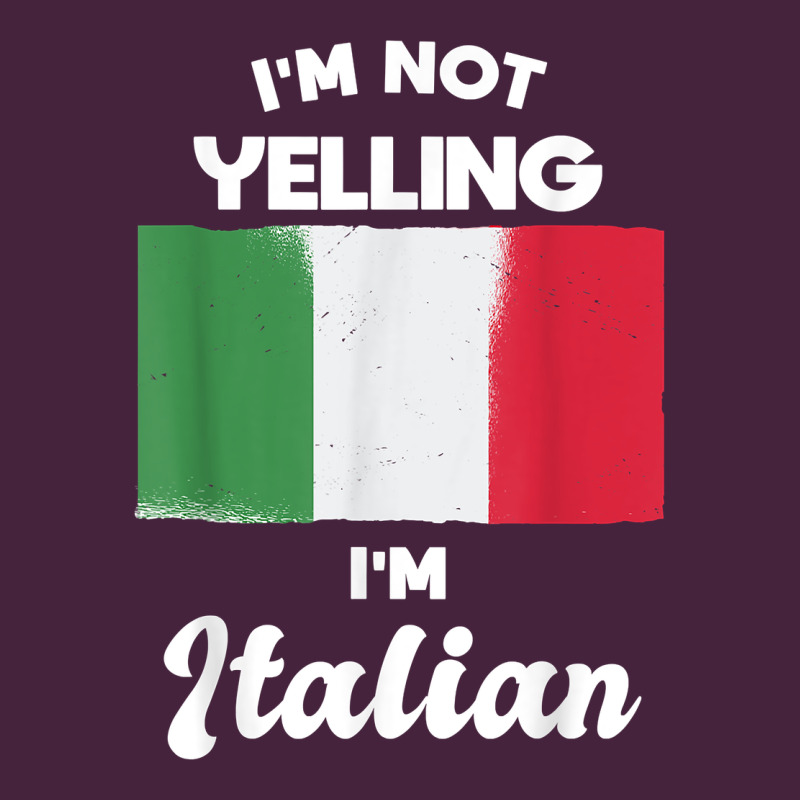 I'm Not Yelling I'm Italian T Shirt Premium Tee by linhVisuals | Teevron