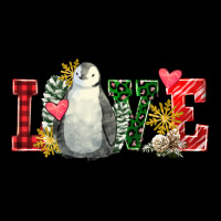 Christmas Penguin Love Ladies Tee | Teevron