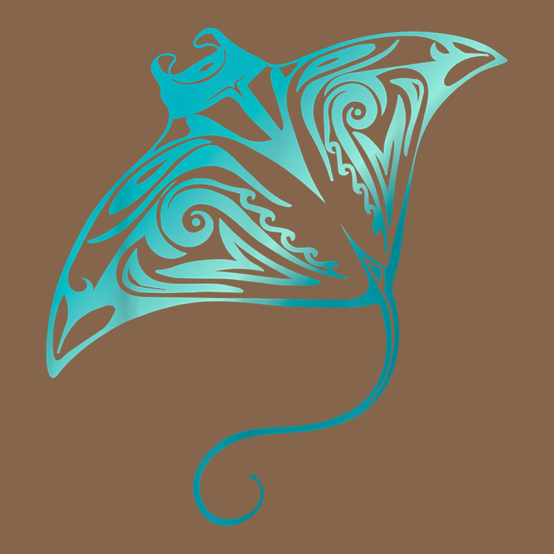 Hawaii Tribal Manta Ray Hawaiian Shirt Shark Lover T Shirt Premium Tee by linhVisuals | Teevron