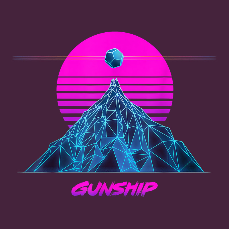 Pink Sun   Official Gunship T Shirt Premium Tee by linhVisuals | Teevron