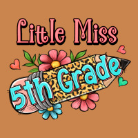 Little Miss Fifth Grade Heavyweight Hoodie | Teevron