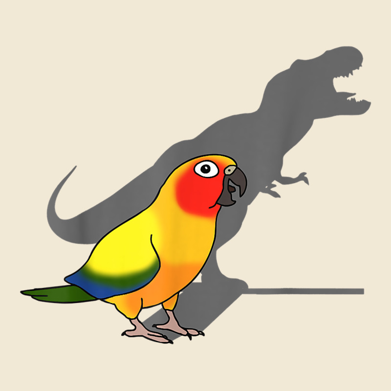 Cute Screaming Parrot, Birb Memes, Funny T Rex Sun Conure T Shirt Premium Tee by linhVisuals | Teevron