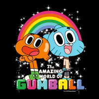 Cn The Amazing World Of Gumball & Darwin Rainbow Portrait Pullover Hoo Premium Tee | Teevron
