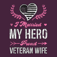 I Married My Hero Proud Veteran Wife Usa Military Husband T Shirt Premium Tee | Teevron