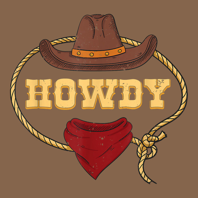 Howdy Shirt Western Rodeo Country Cowboy Texan T Shirt Premium Tee by linhVisuals | Teevron