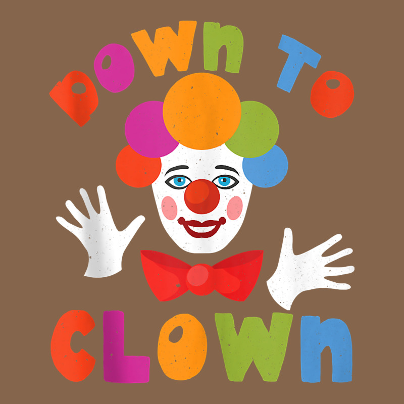 Down To Clown Funny Circus Tank Top Premium Tee by linhVisuals | Teevron