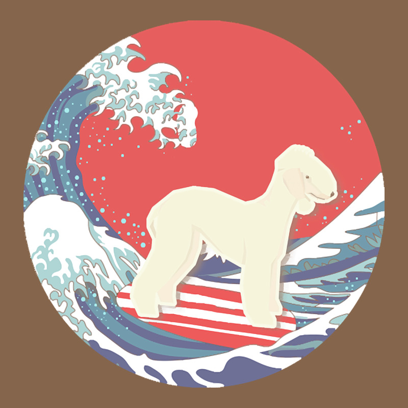 Bedlington Terrier T  Shirt Bedlington Terrier Gifts   Ocean Waves Sur Premium Tee by linhVisuals | Teevron