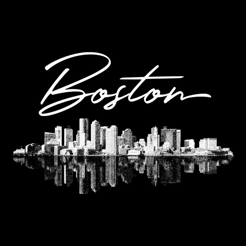 Boston Skyline T Shirt For Women, Men, Girls & Boys Premium Tee by linhVisuals | Teevron