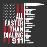 all faster than dialing 911 american flag gun lover for men t shirt | Teevron