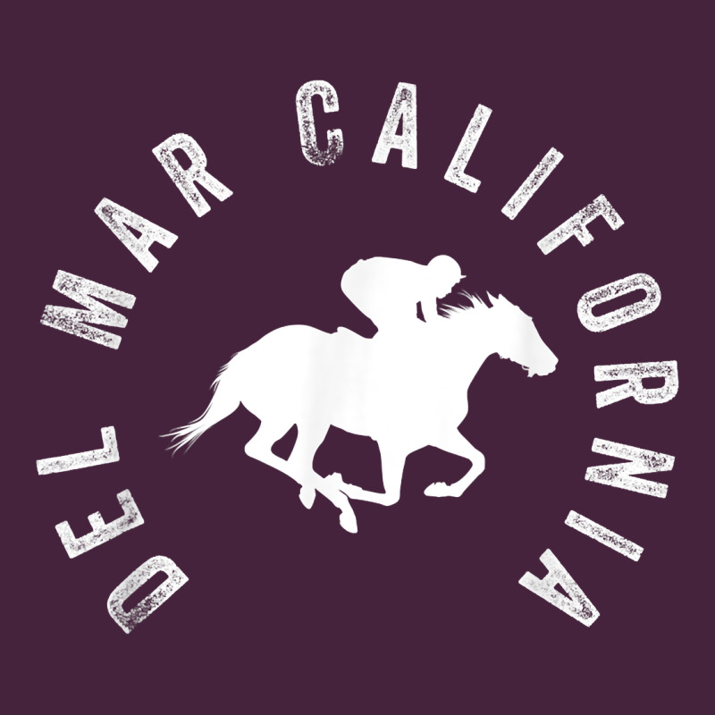 Del Mar California Horse Racing T Shirt Premium Tee by linhVisuals | Teevron
