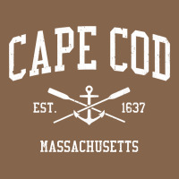 Cape Cod Ma Vintage Crossed Oars & Boat Anchor Sports Sweatshirt Premium Tee | Teevron
