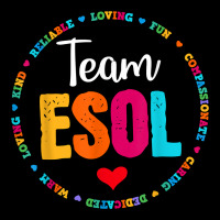 Back To School Teachers Crew Students   Team Esol Teacher T Shirt Premium Tee | Teevron