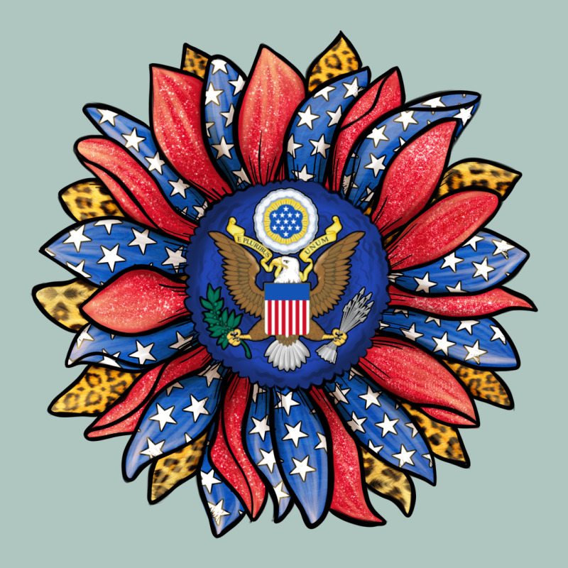 American Sunflower Premium Sweatshirt by Jasminsmagicworld | Teevron