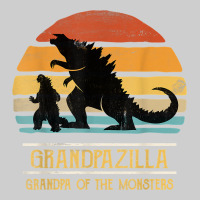 Mens Grandpazilla Grandpa Of Monsters Retro Halloween Christmas T Shir Premium Tee | Teevron