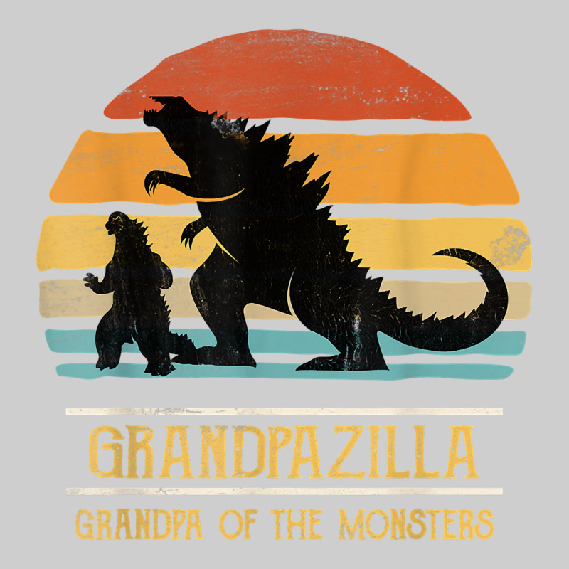 Mens Grandpazilla Grandpa Of Monsters Retro Halloween Christmas T Shir Premium Tee by linhVisuals | Teevron