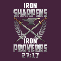 Iron Sharpens Iron Quote Proverbs 2717 Christian Cool Gift T Shirt Premium Tee | Teevron