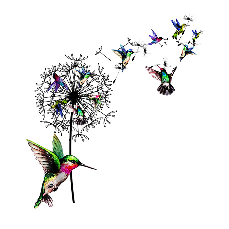 Bird Hummingbird Dandelion Flowers Shirt For Women Men T Shirt Premium Tee by linhVisuals | Teevron