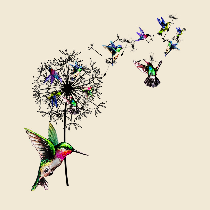 Bird Hummingbird Dandelion Flowers Shirt For Women Men T Shirt Premium Tee by linhVisuals | Teevron