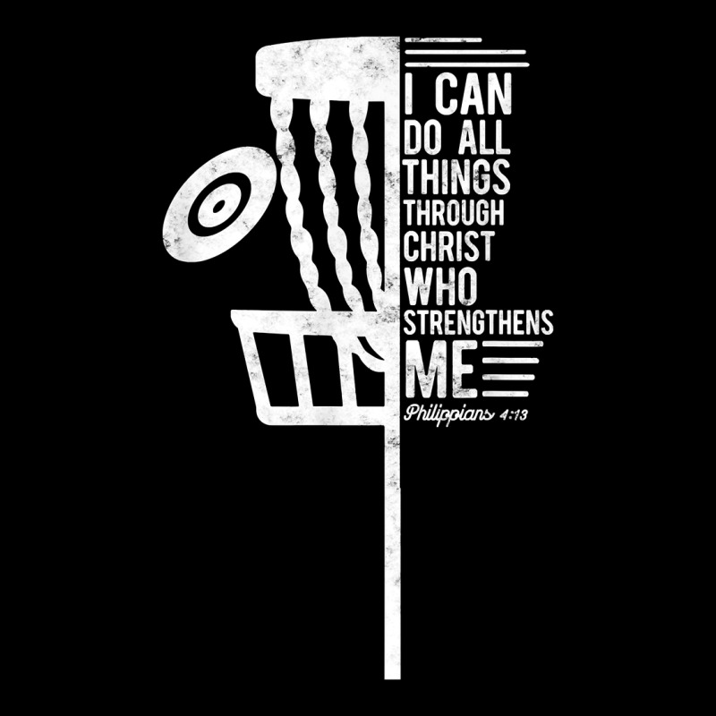 Christian Disc Golf I Can Do All Things Philippians 4 13 T Shirt Premium Tee by linhVisuals | Teevron