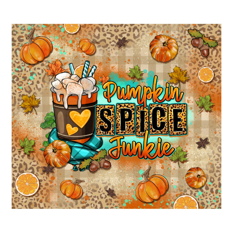 Pumpkin Spice Junkie Zipper Hoodie by RanaPortraitStore | Teevron