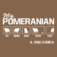 Dog Pomeranian Cute Dog Puppy Pet Black Paw Premium Tee | Teevron