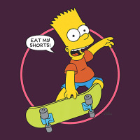 The Simpsons Bart Simpson Eat My Shorts Premium T Shirt Premium Tee | Teevron