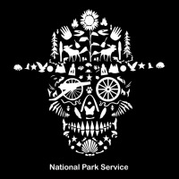 National Park Service, Skull Animals Hiking Camping Eliments T Shirt Premium Tee | Teevron