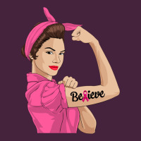 Believe Cancer Awareness Women Gift Premium Tee | Teevron