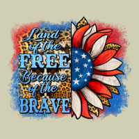 Patriotic Sunflower Land Of The Free Heavy Core Tee | Teevron