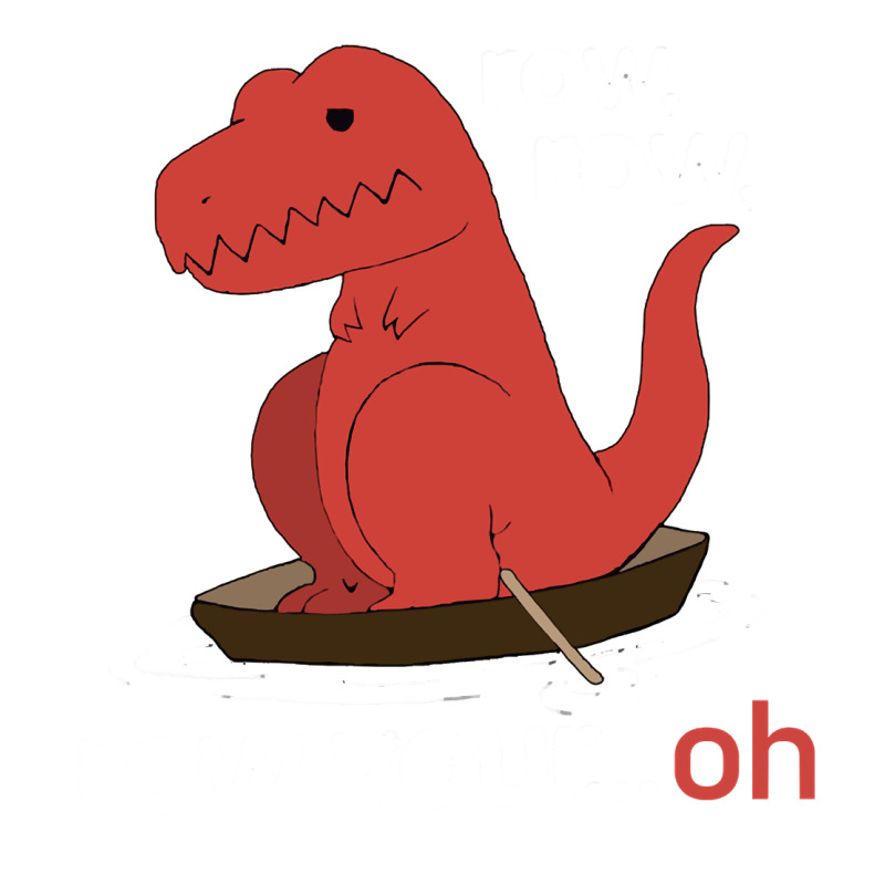 Dinosaur Dino Trex Row T Rex Saurus Premium Tee by linhVisuals | Teevron