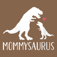 Womens Mommysaurus Mom And Baby Dinosaur V Neck T Shirt Premium Tee | Teevron
