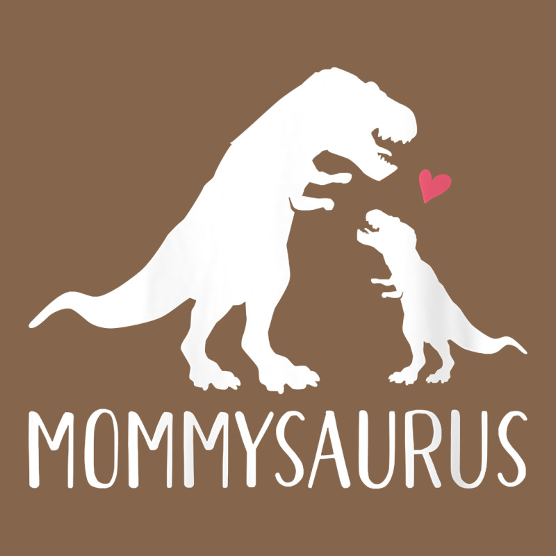 Womens Mommysaurus Mom And Baby Dinosaur V Neck T Shirt Premium Tee by linhVisuals | Teevron
