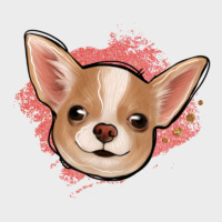 Chihuahua Pink Glitter Urban Hoodie | Teevron