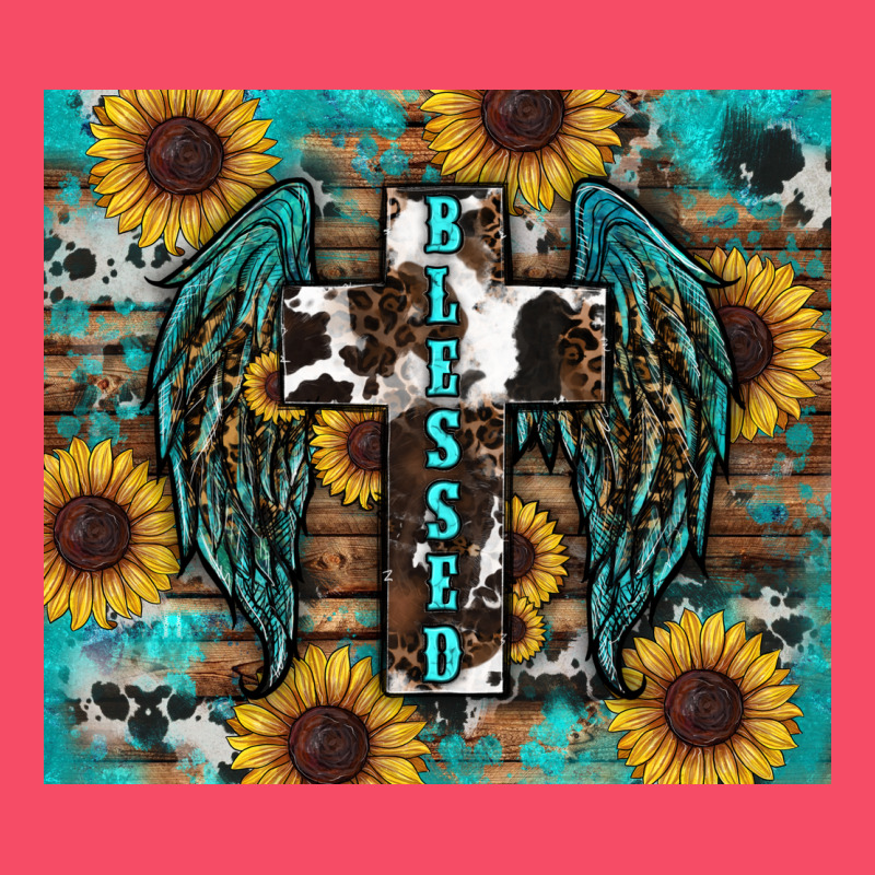 Western Blessed Sunflower's Premium Sweatshirt by RanaPortraitStore | Teevron