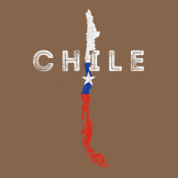 Chilean Map And Flag   Distressed Chile Souvenir T Shirt Premium Tee | Teevron