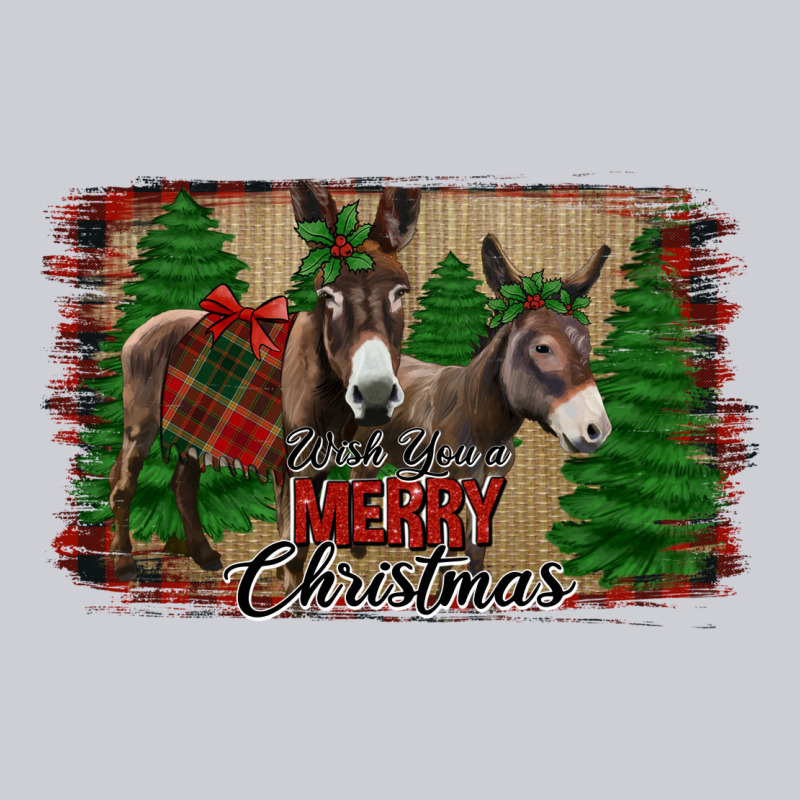 Donkey Christmas Heavyweight Sweatshirt by Jasminsmagicworld | Teevron