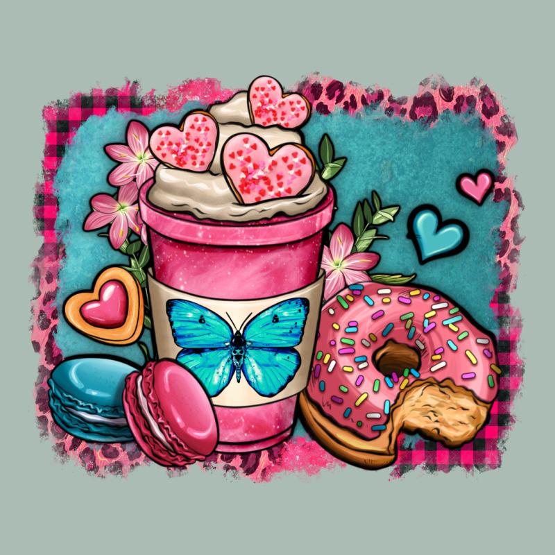 Valentines Day Coffee Cup And Sweets Classic Tee by OliviaCreatesArt | Teevron