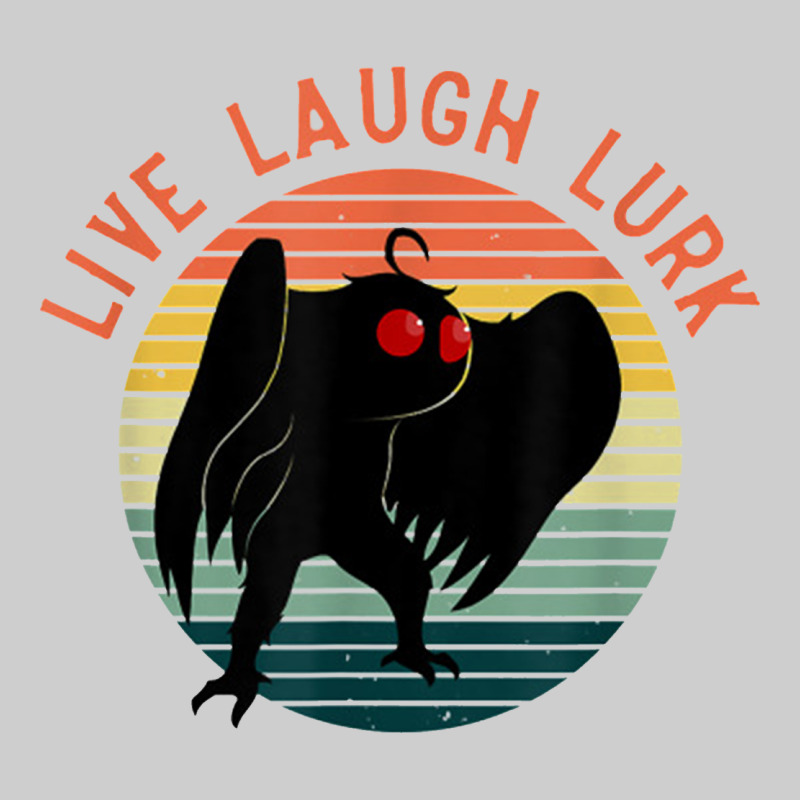 Mothman Live Laugh Lurk Premium Tee by linhVisuals | Teevron