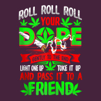 Funny Weed Pot Lover Roll Joint Friend Smoking Marijuana Tank Top Premium Tee | Teevron